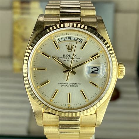 rolex day-date 18038 price